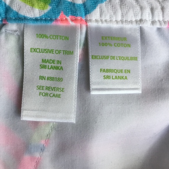 Lilly Pulitzer Addie Shorts Shellabrate Size 2 - Picture 4 of 5
